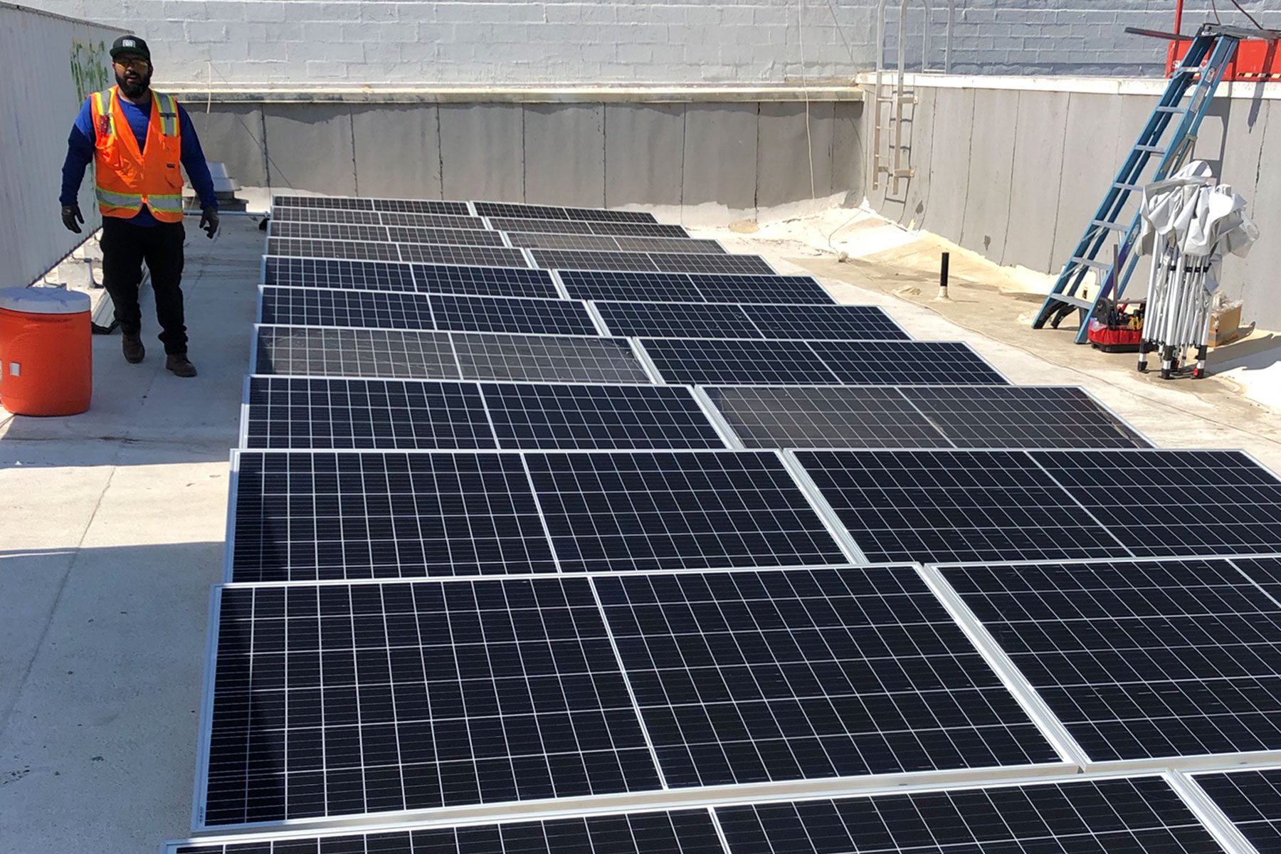 Bakersfield, CA Rooftop PV Installation (2022)